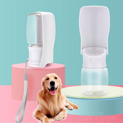 Foldable Portable Dog Water Bottle and Dispenser for Pets